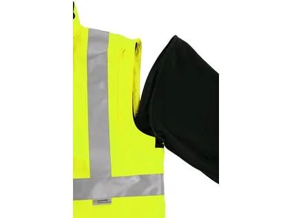 Pánská reflexní bunda LONDON, 5v1, žluto-modrá, vel. 3XL