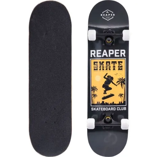 Reaper INVASION Skateboard, černá, velikost