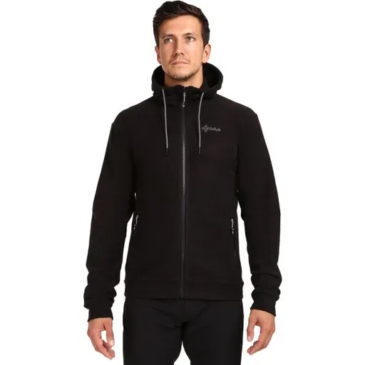 KILPI SIAT Pánská mikina, černá, velikost