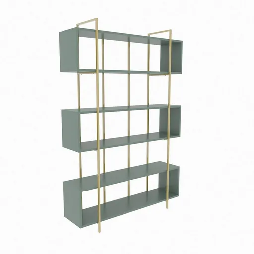 Knihovna Bruti Green and Gold