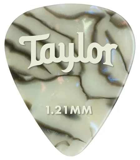 Taylor Celluloid Picks 1.21 Abalone
