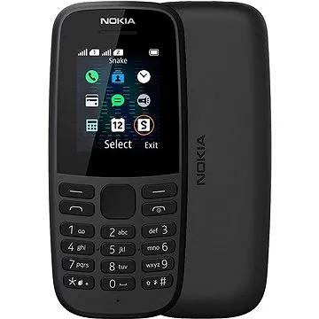 Nokia 105 (2019) černá Dual SIM