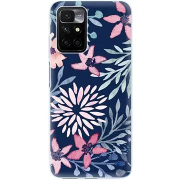 iSaprio Leaves on Blue pro Xiaomi Redmi 10 (leablu-TPU3-Rmi10)