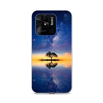 TopQ Kryt Xiaomi Redmi 10C Noční obloha 76177 (Sun-76177)