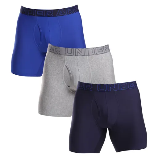 Under Armour 3PACK pánské boxerky vícebarevné (1383884 410) L
