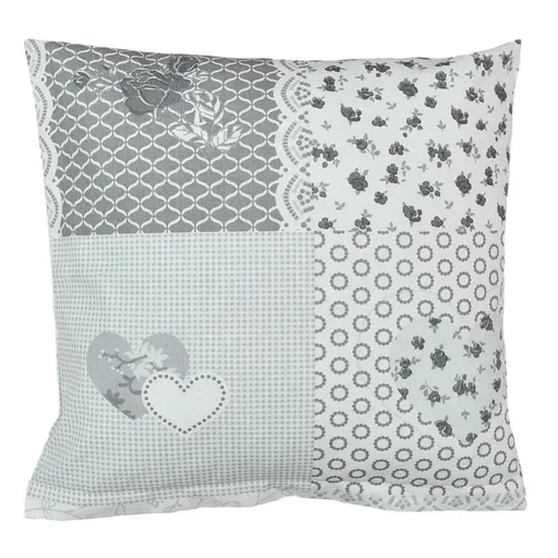 Bellatex Povlak na polštářek Srdce patchwork, 40 x 60 cm