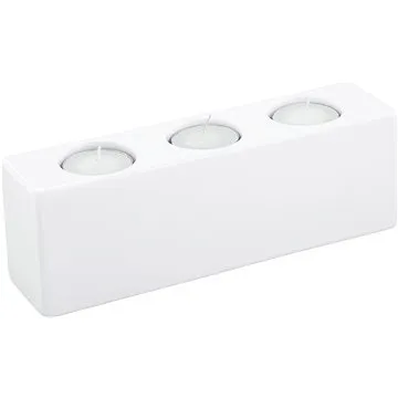 by inspire Svícen Quadro 3(22x6x8cm), bílá (8729-00-00)