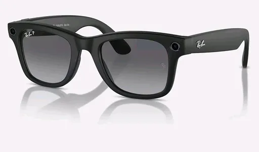 Meta Ray-Ban Wayfarer, AI brýle, Matte Black, Polarized Gradient Graphite