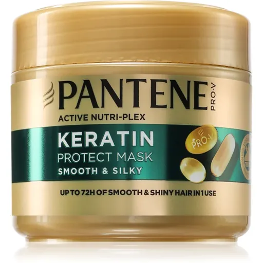 Pantene Pro-V Active Nutri Plex Smooth & Silky maska pro lesk a hebkost vlasů 300 ml