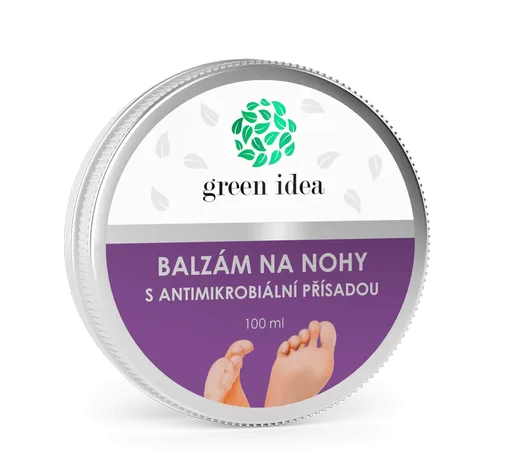 Balzám na nohy s antimikrobiální přísadou 100 ml - Green idea