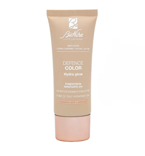 Bionike Defence color Hydra Glow 24h 104 Beige hydratační podkladová báze 30 ml