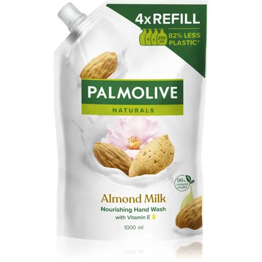 Palmolive Naturals Almond Milk vyživující tekuté mýdlo – náhradní náplň 1000 ml