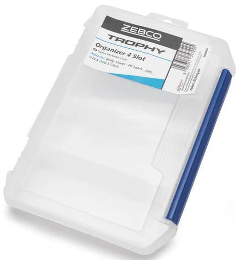 Zebco Krabička Trophy Organizer 4 Slot,Zebco Krabička Trophy Organizer 4 Slot