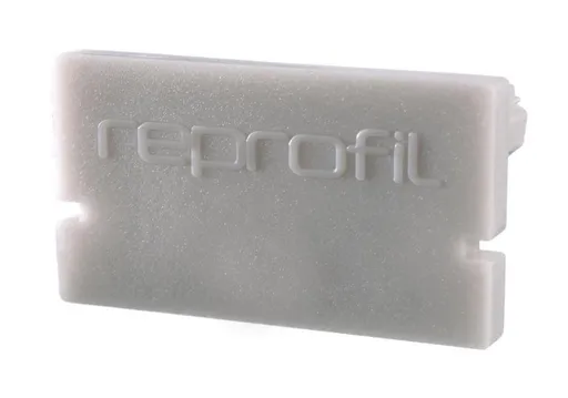 Light Impressions Reprofil koncovka H-AU-01-15 sada 2 ks šedá 21 mm 979091