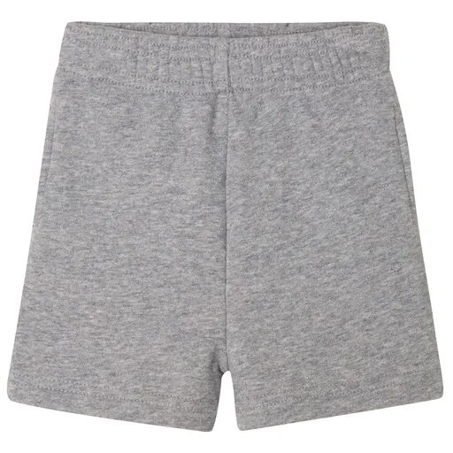 Babybugz Dětské teplákové kraťasy - Šedý melír | 12-18 měsíců