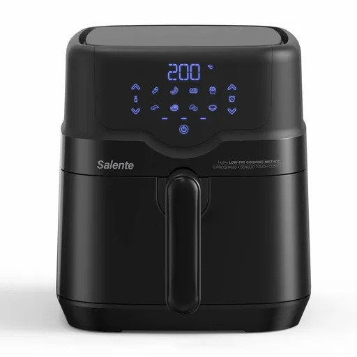 Salente HotAir, horkovzdušná fritéza 2v1, 4, 3 l, černá