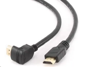 GEMBIRD Kabel HDMI - HDMI 90°, 4K 60Hz, 3m, černá