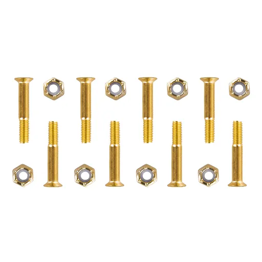 Podvozkové šrouby 5x28 mm zlatá