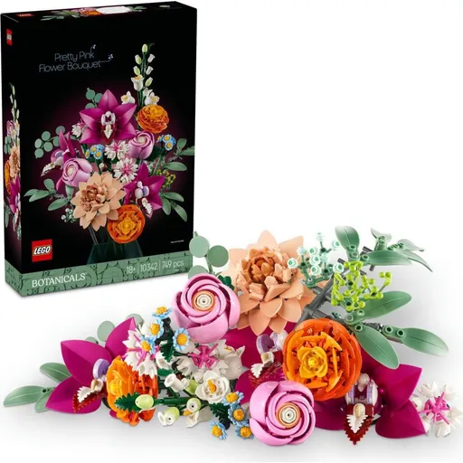 LEGO® Botanicals 10342 Krásná kytice růžových květin