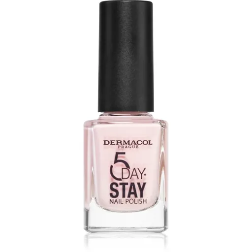 Dermacol 5 Day Stay dlouhotrvající lak na nehty odstín 06 First Kiss 11 ml