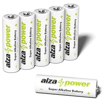 AlzaPower Super Alkaline LR6 (AA) 6ks v eko-boxu (APW-BAA06BX)