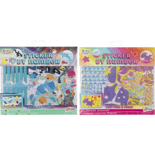 Nalepování podle čísel