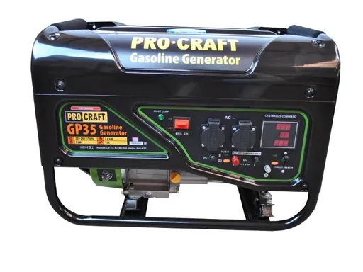 Elektrocentrála benzínová PROCRAFT GP35