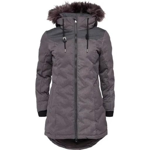 TRIMM JULIET Dámská zimní bunda, tmavě šedá, velikost