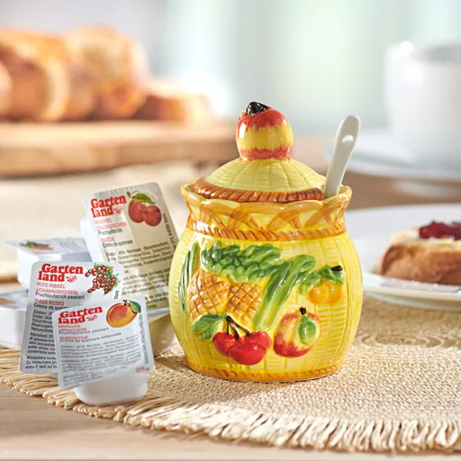 Dóza na marmeládu s pěti druhy