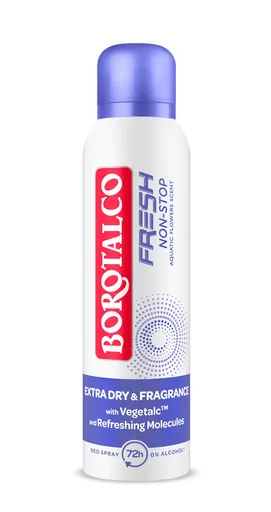 Borotalco Deodorant ve spreji Fresh Aquatic Flowers (Deo Spray) 150 ml
