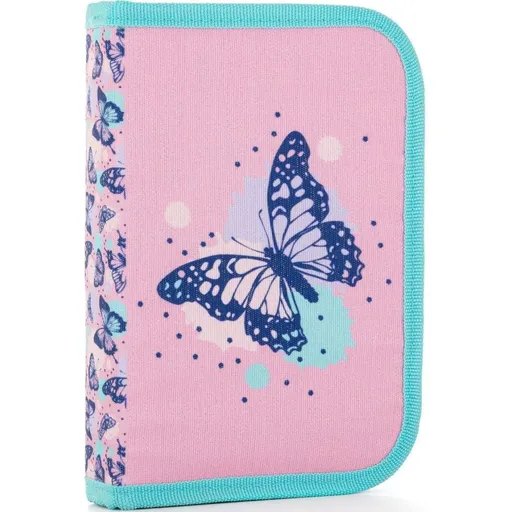 Karton P+P Penál jednopatrový 2 chlopně, prázdný OXY GO Motýl