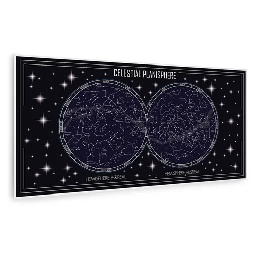 Klarstein Wonderwall Air Art Smart, infračervený ohřívač, 120 x 60 cm, 700 W, mapa oblohy