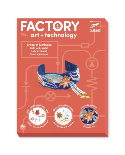 Djeco Světélkující náramek Hvězdy