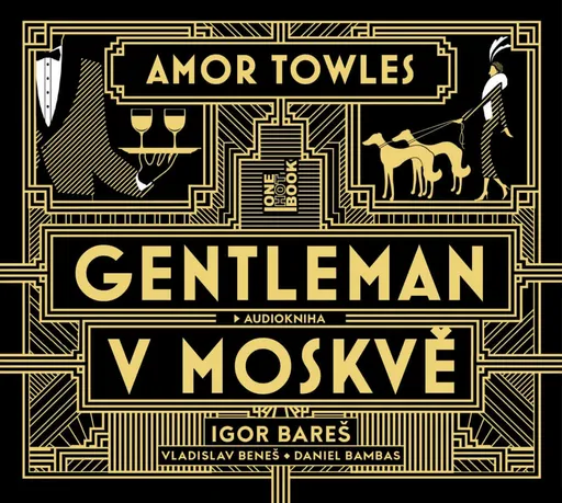 Gentleman v Moskvě (2 MP3-CD) - audiokniha