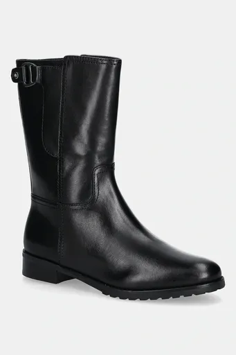 Kožené kotníkové boty Lauren Ralph Lauren Tasha Mid