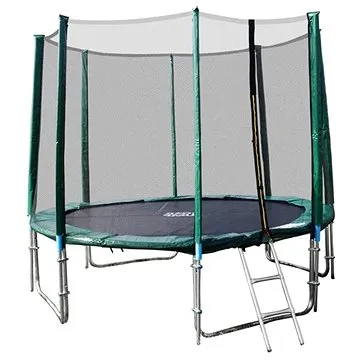 GoodJump 4UPVC 366 cm s ochrannou sítí + žebřík (8594190830087)