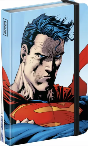 Notes Superman - World Hero, linkovaný, 11 × 16 cm