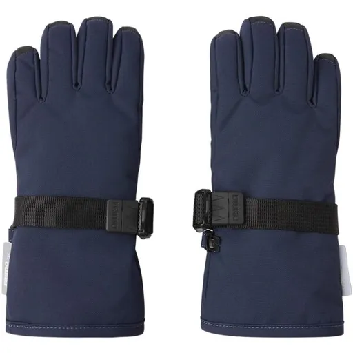 REIMA TARTU Dětské rukavice s membránou, tmavě modrá, velikost
