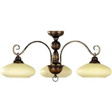 Jupiter 397 - BO-3 PL - Lustr přisazený BOLERO 3xE27/60W (38382)