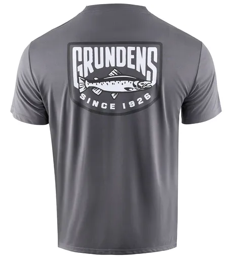 Grundéns tričko king salmon ss tech tee anchor - xxl