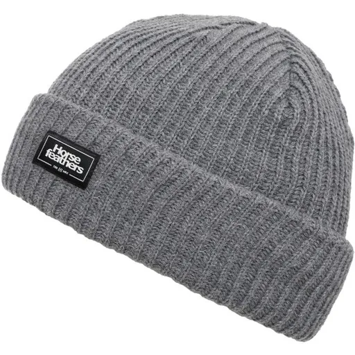 Horsefeathers GAINE Pánská zimní čepice, šedá, velikost