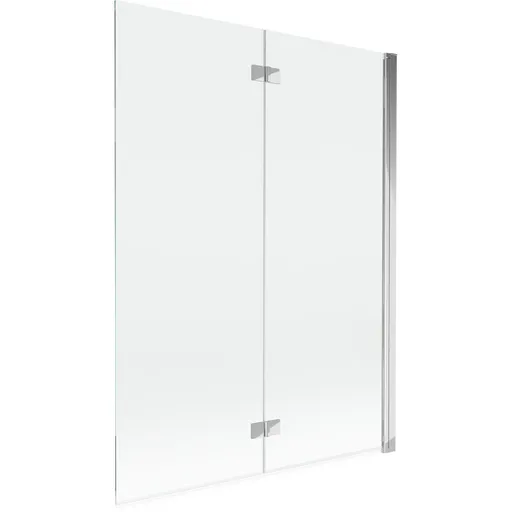 MEXEN MIST vanová zástěna 130x150 cm 6mm 2-s, chrom, čirá, pravá 8A9-130-002-01-00-P