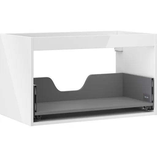 MEXEN Box-A skříňka pro umyvadlo 80, 1 šuplík, bílá lesk 91AX0-0800-470-1-00