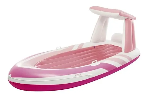 Intex Nafukovací lehátko Paradise pink 57804