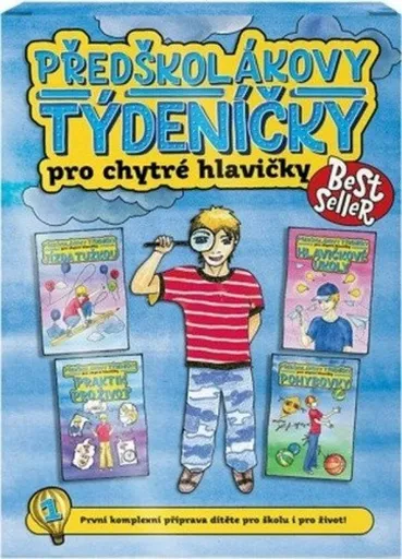 Předškolákovy týdeníčky pro chytré hlavičky - Jana Martincová, Věra Tautová