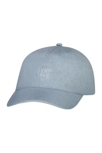 KŠILTOVKA GANT DENIM CAP LIGHT BLUE WORN IN