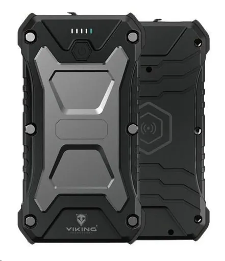 Viking outdoorová powerbanka SKADI I, 10000 mAh, bezdrátové nabíjení