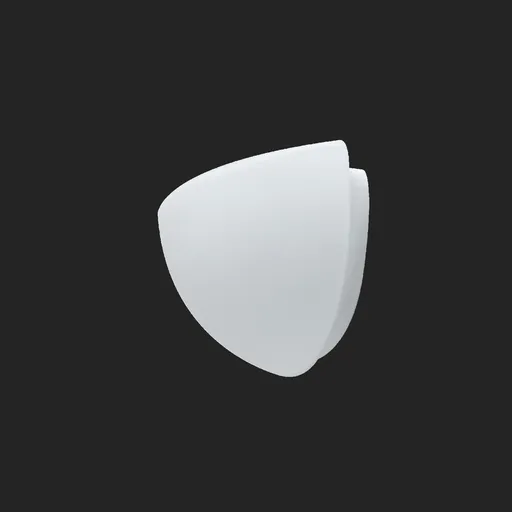 OSMONT NEL59228 NELA 1 nástěnné skleněné svítidlo bílá IP43 3000 K 8W LED