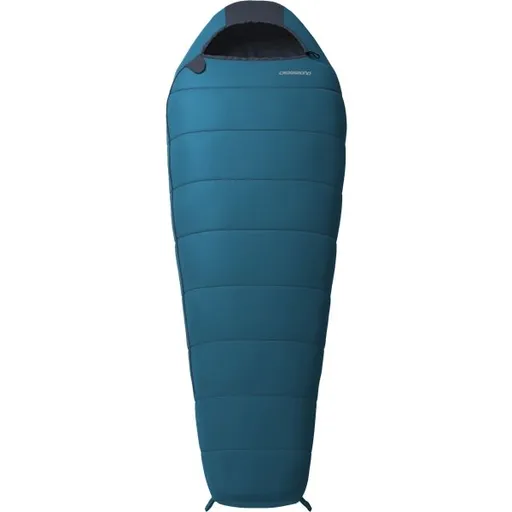 Crossroad BIKE 210 Spací pytel, modrá, velikost 210 cm - pravý zip
