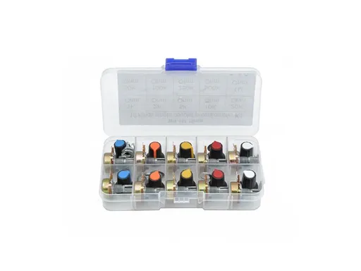 Sada potenciometrů s hmatníkem 1K-1M/N  mono